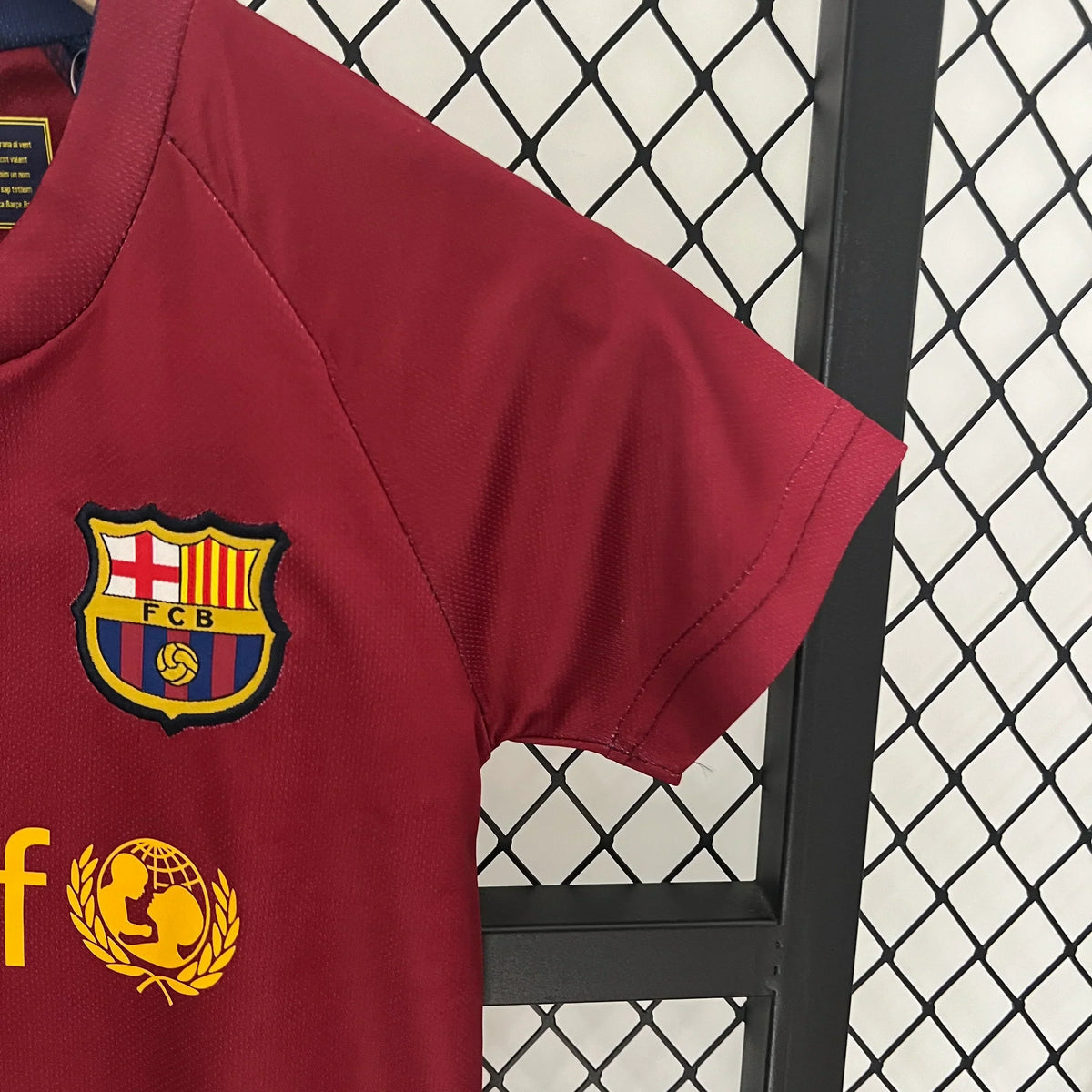 Barcelona 2008/2009 Home Retro Jersey Kids Size