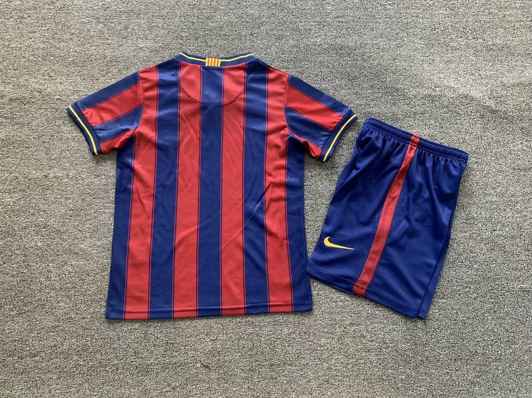 Barcelona 2009/2010 Home Retro Jersey Kids Size