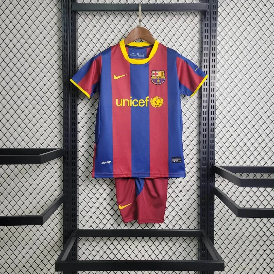 Barcelona 2010/2011 Home Jersey Kids Size