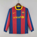 Barcelona 2010/2011 Home Long Sleeve Retro Jersey