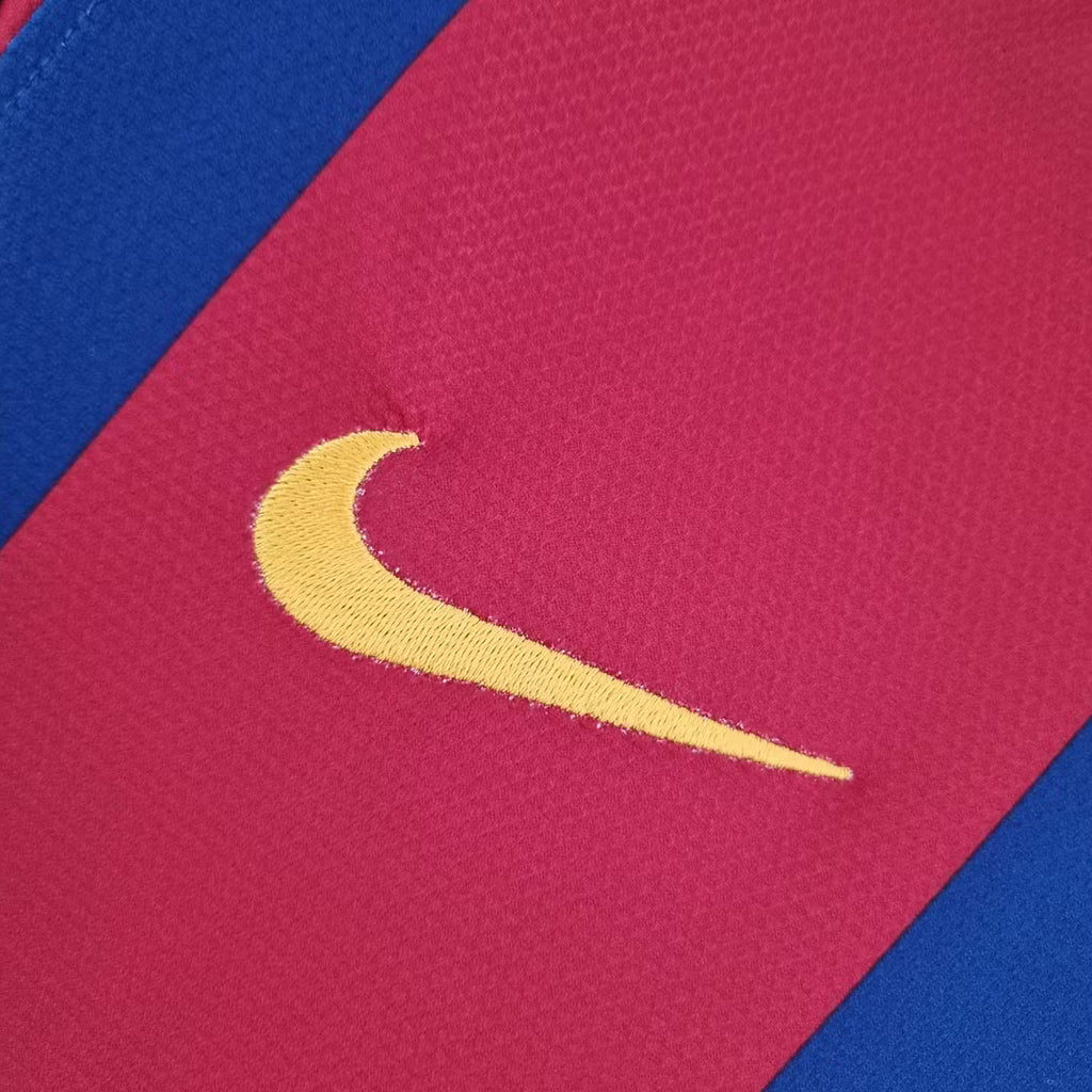Barcelona 2010/2011 Home Long Sleeve Retro Jersey