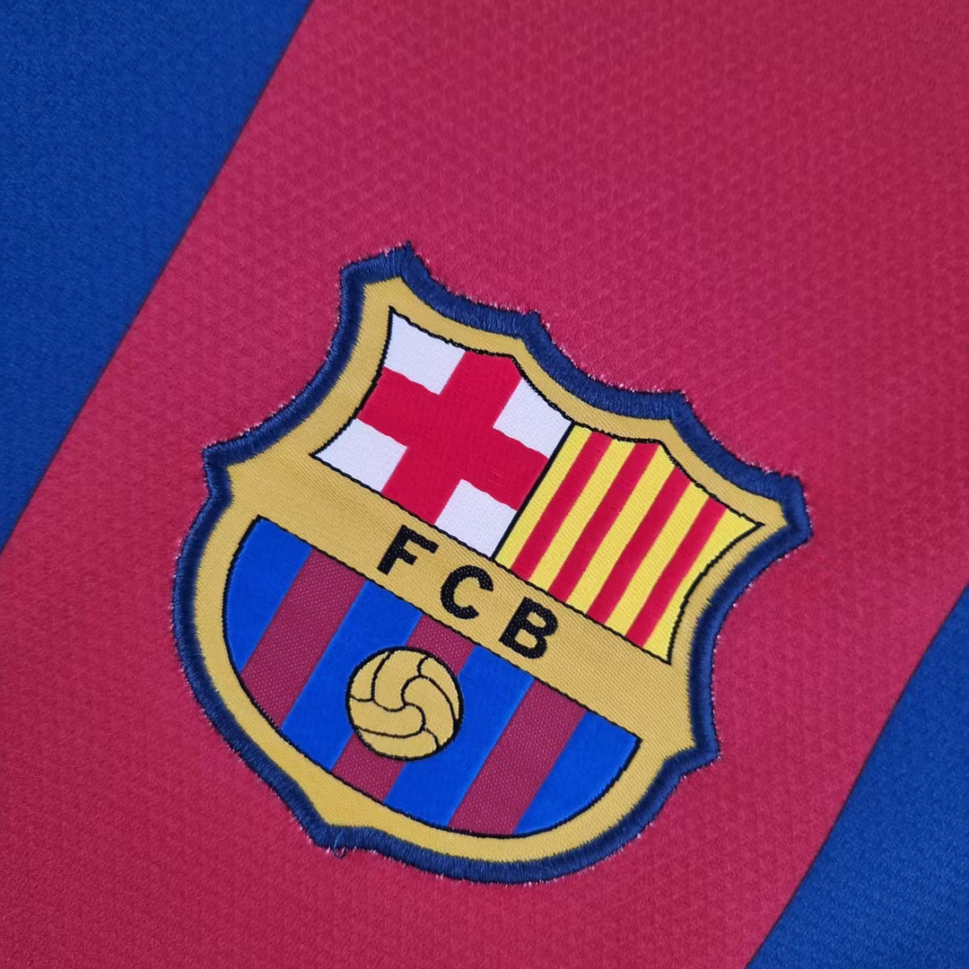 Barcelona 2010/2011 Home Long Sleeve Retro Jersey