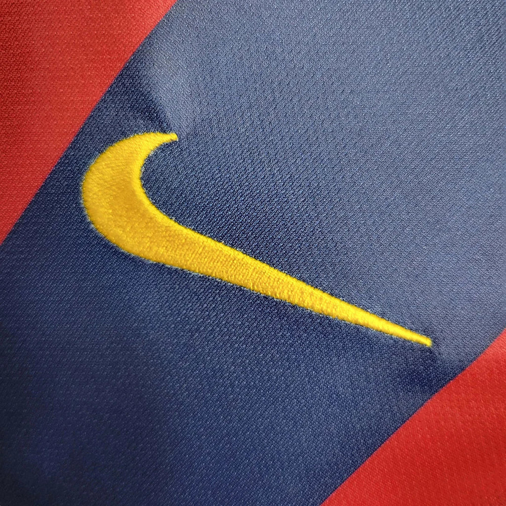 Barcelona 2014/2015 Home Long Sleeve Retro Jersey