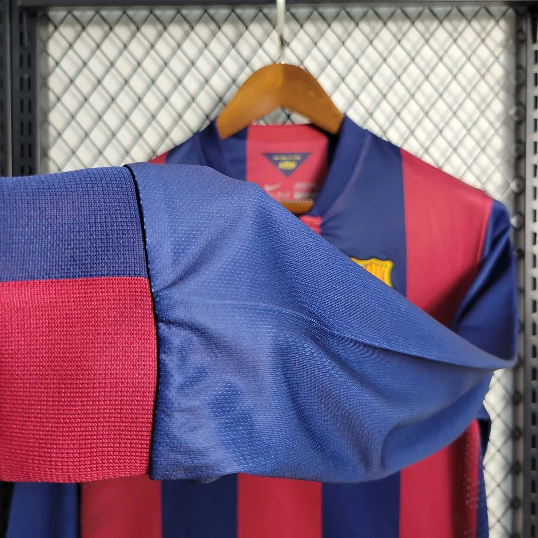 Barcelona 2014/2015 Home Long Sleeve Retro Jersey