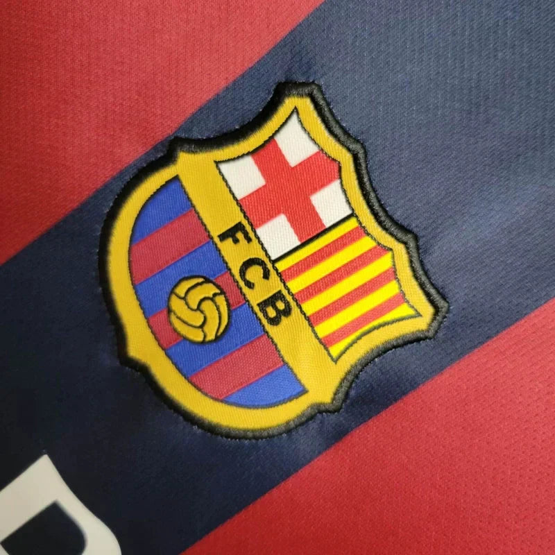 Barcelona 2014/2015 Home Retro Jersey Kids Size