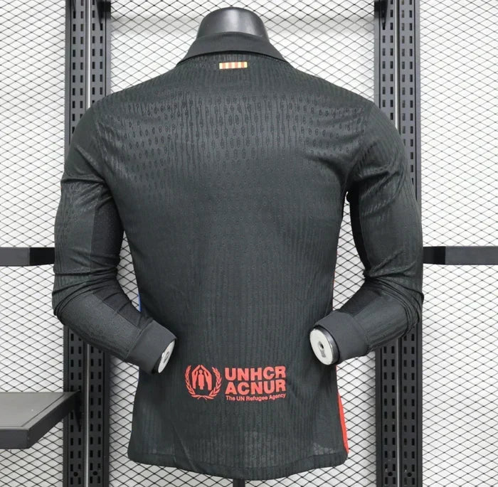 Barcelona 2024/2025 Away Long Sleeve Jersey