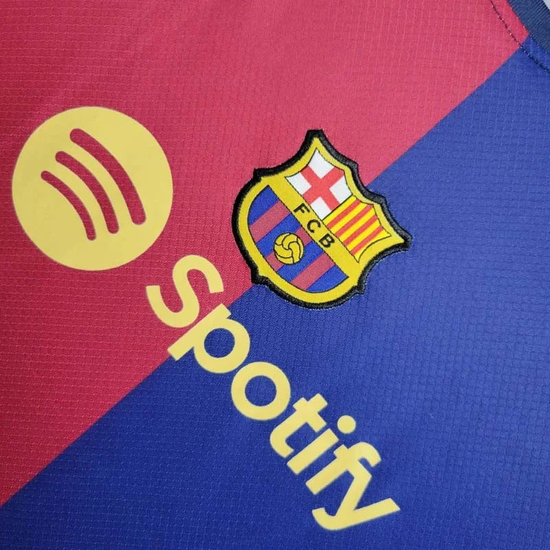 Barcelona 2024/2025 Home Jersey Kids Size