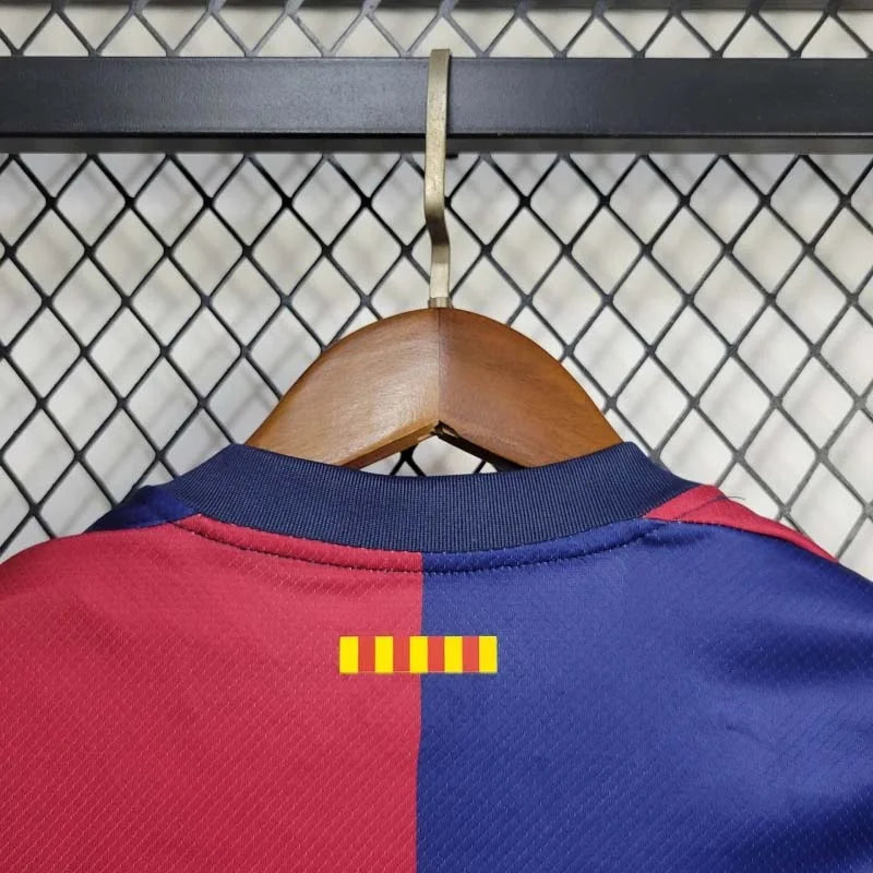 Barcelona 2024/2025 Home Jersey Kids Size