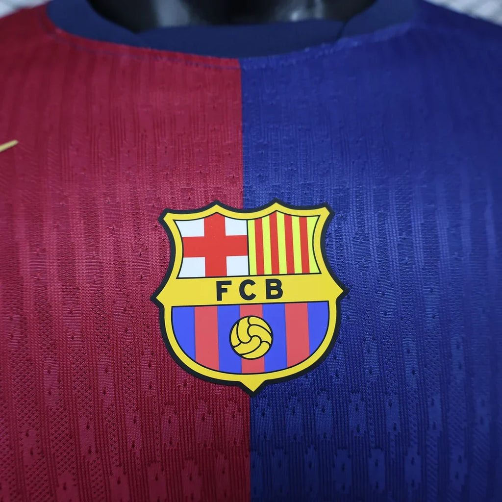 Barcelona 2024/2025 Home Long Sleeve Jersey