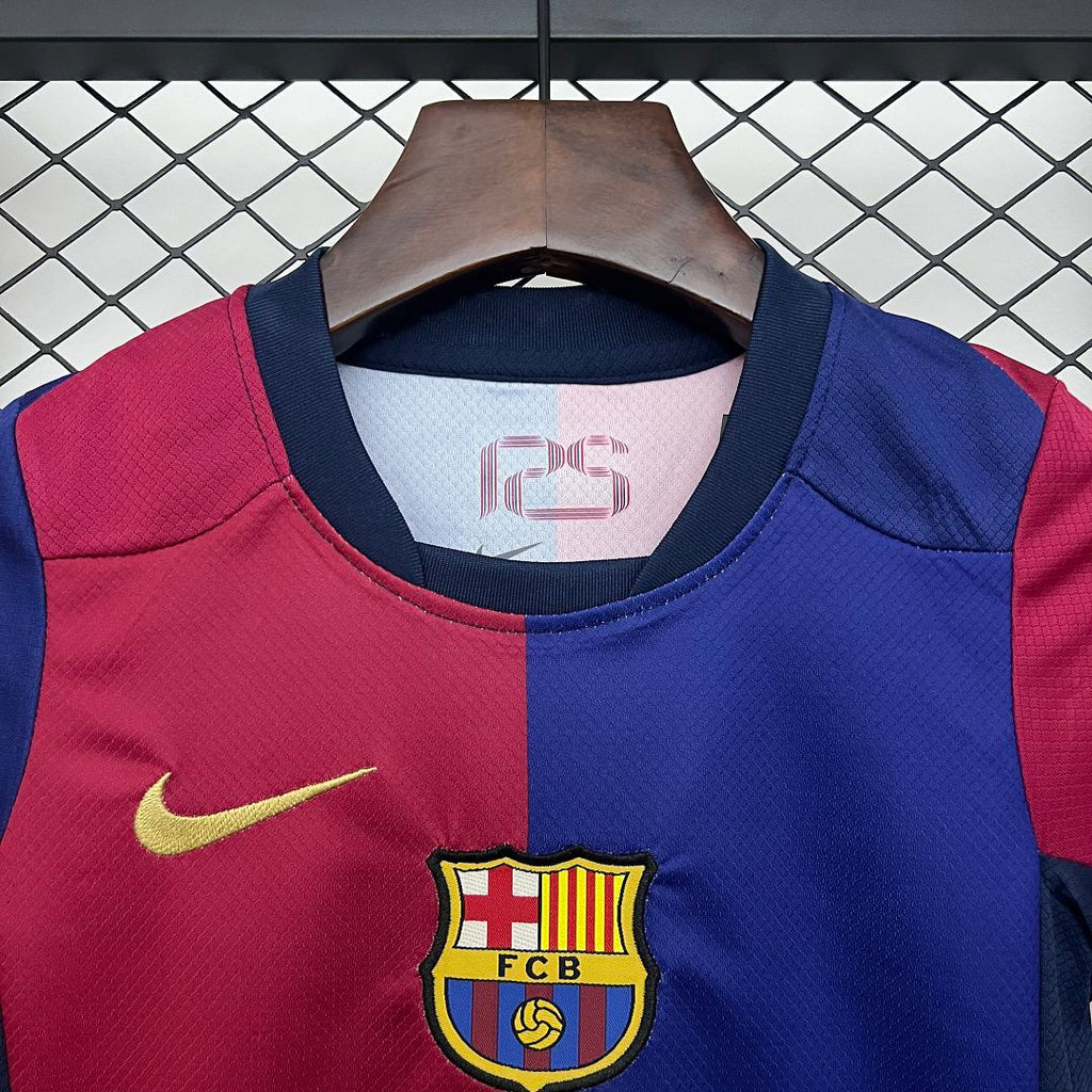 Barcelona 2024/2025 Travis Scott Home Jersey Kids Size