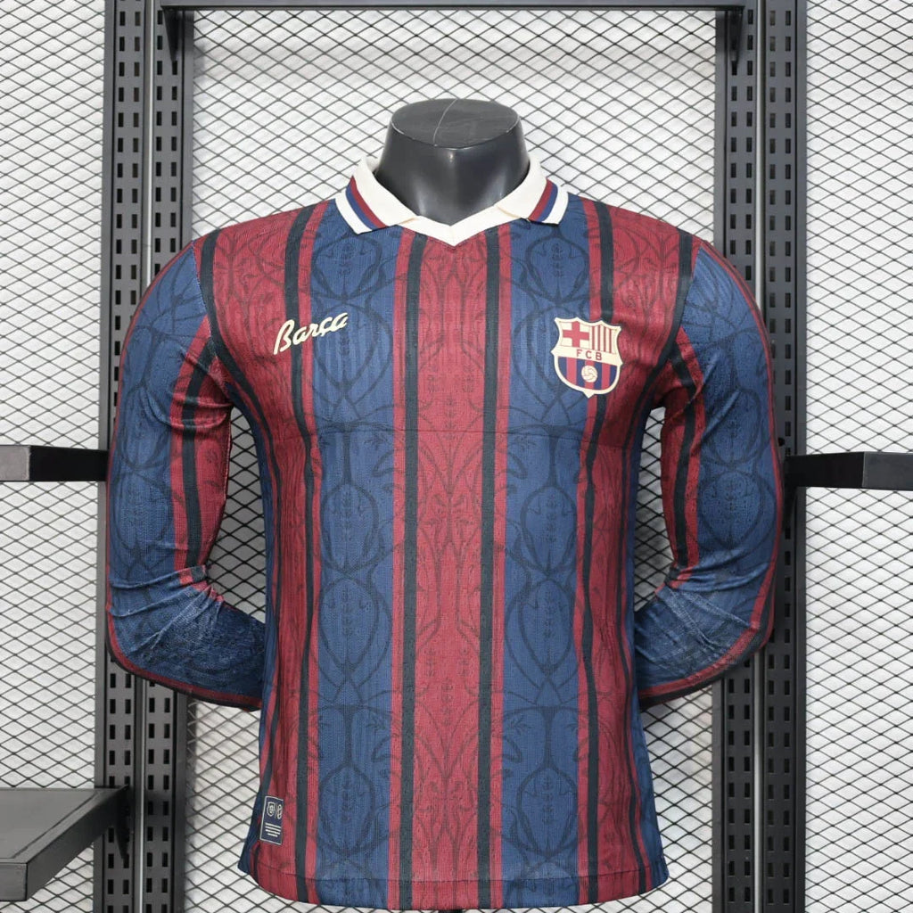 Barcelona 2025/2026 125th Anniversary Limited Long Sleeve Jersey