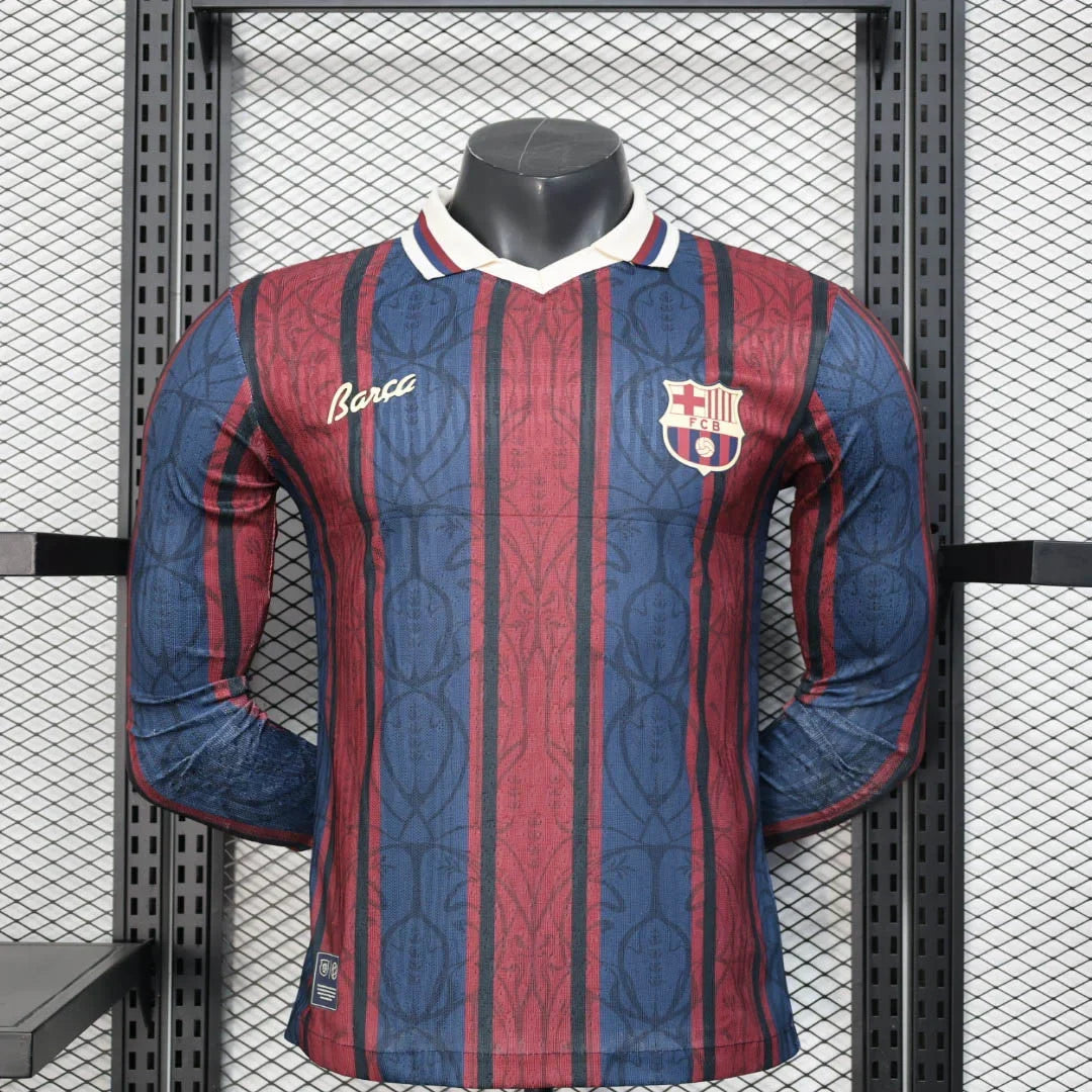 Barcelona 2025/2026 125th Anniversary Limited Long Sleeve Jersey
