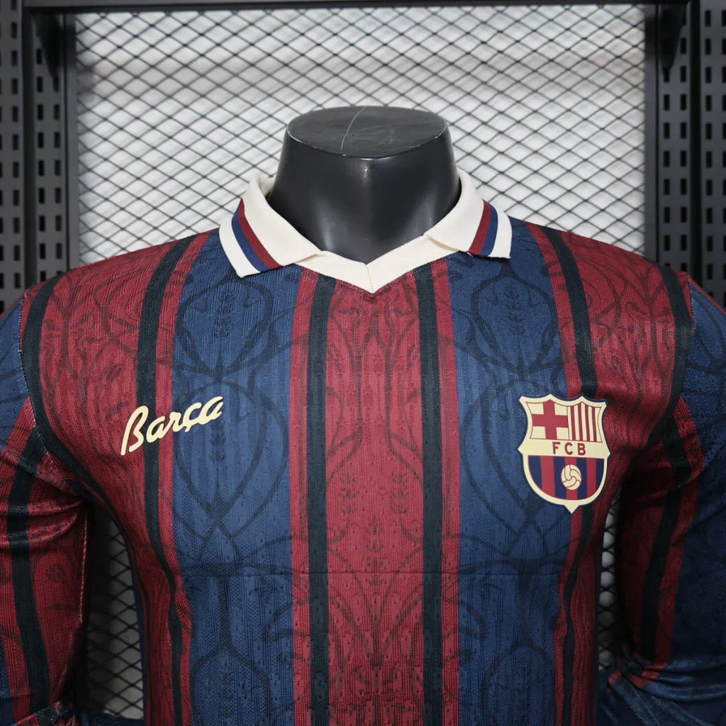 Barcelona 2025/2026 125th Anniversary Limited Long Sleeve Jersey