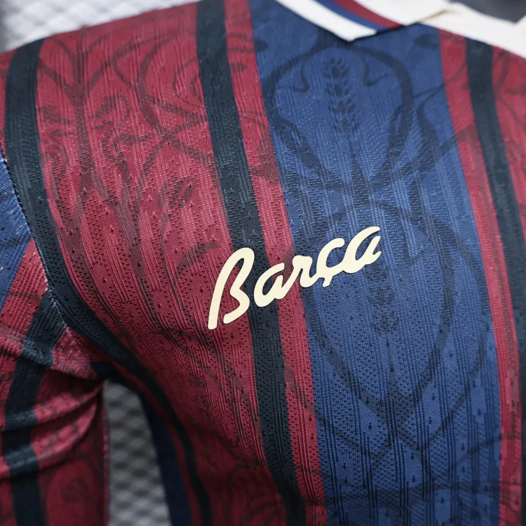 Barcelona 2025/2026 125th Anniversary Limited Long Sleeve Jersey