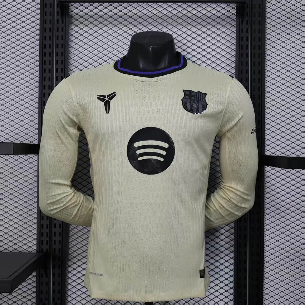 Barcelona 2025/2026 Away Long Sleeve Jersey