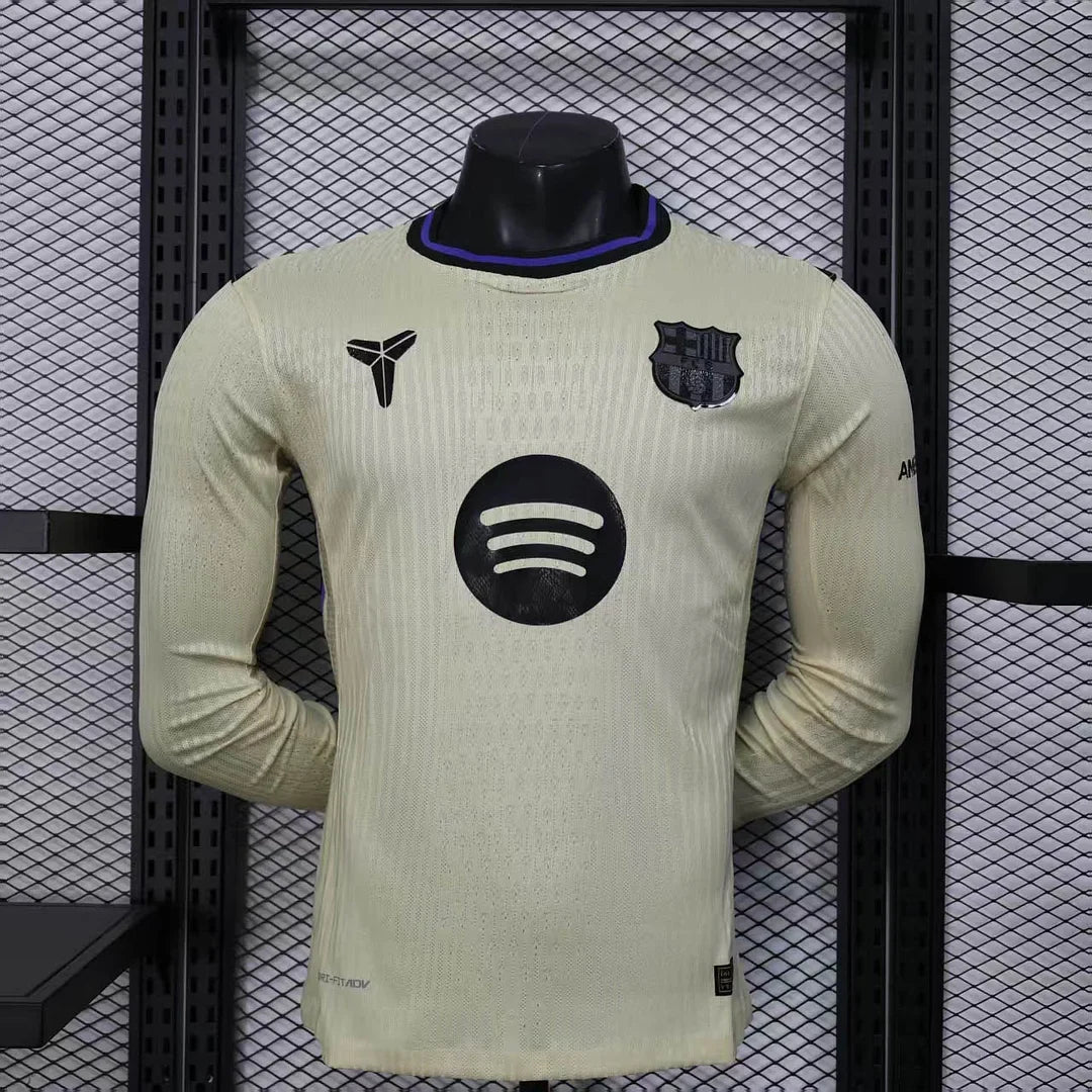 Barcelona 2025/2026 Away Long Sleeve Jersey