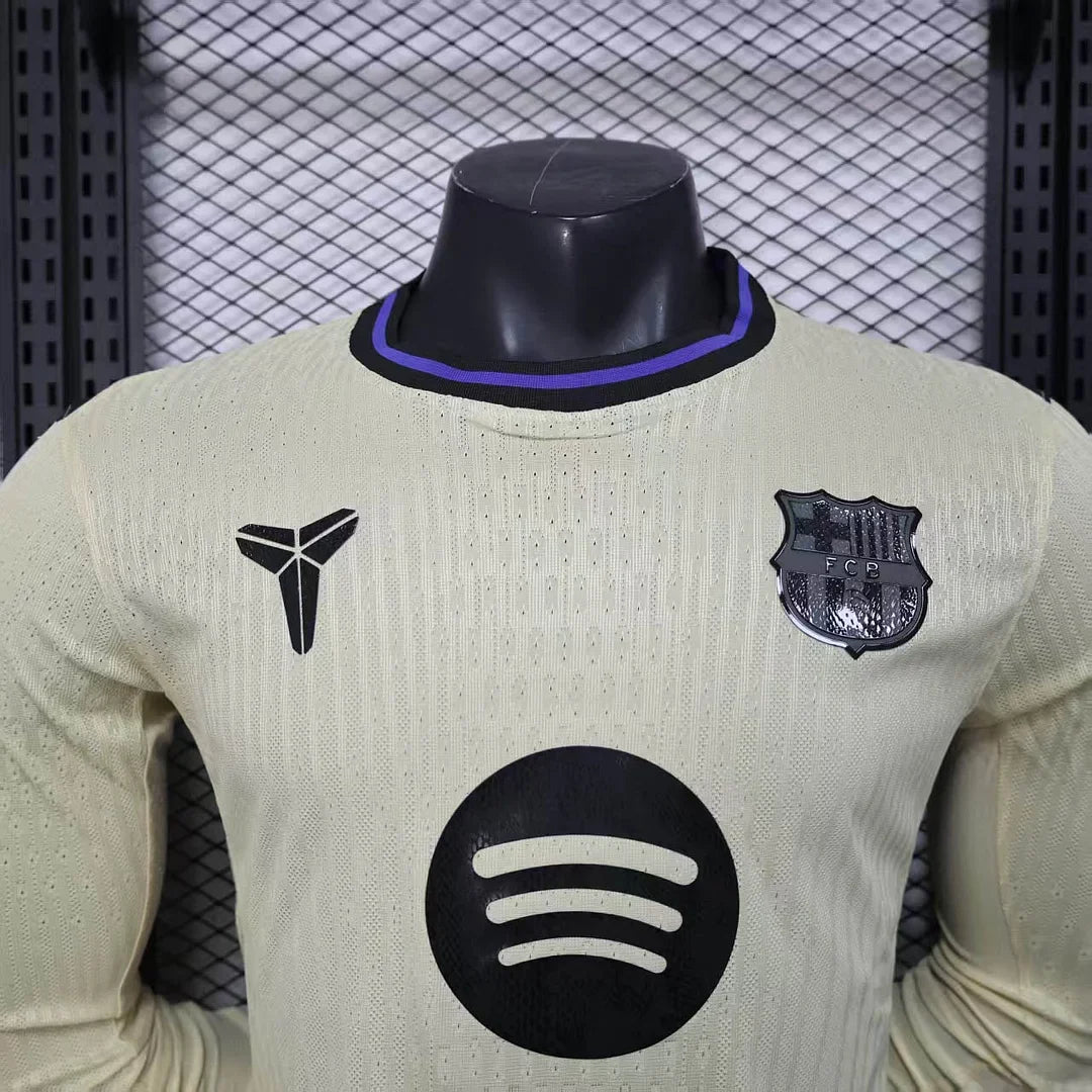 Barcelona 2025/2026 Away Long Sleeve Jersey