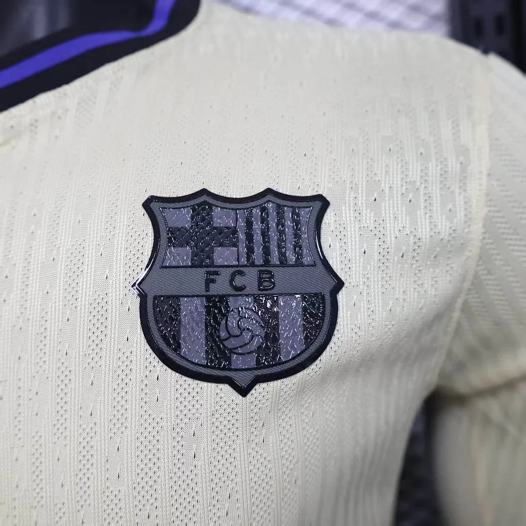 Barcelona 2025/2026 Away Long Sleeve Jersey