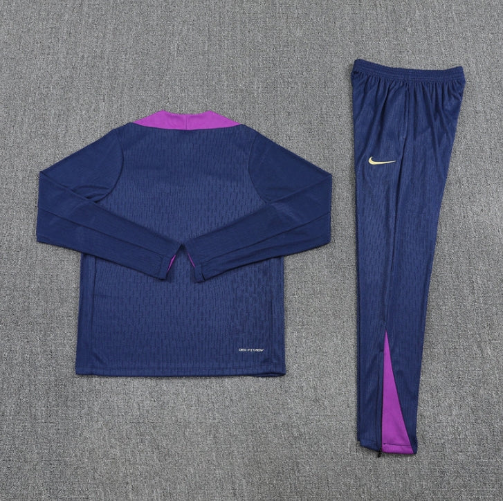 Barcelona 2025/2026 Blue and Purple Tracksuit
