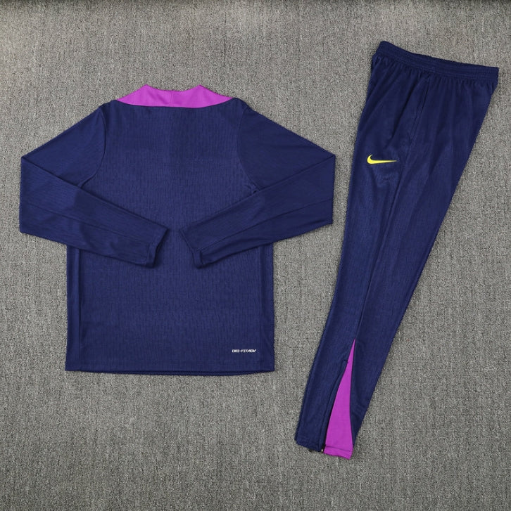 Barcelona 2025/2026 Blue and Purple Tracksuit