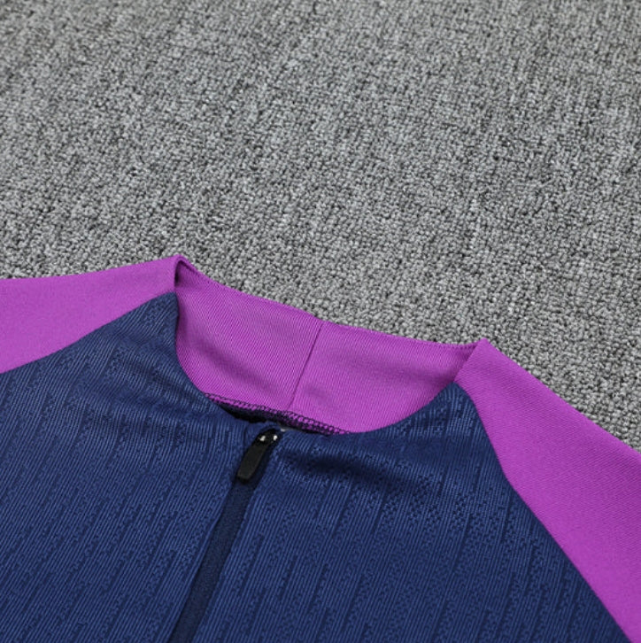 Barcelona 2025/2026 Blue and Purple Tracksuit