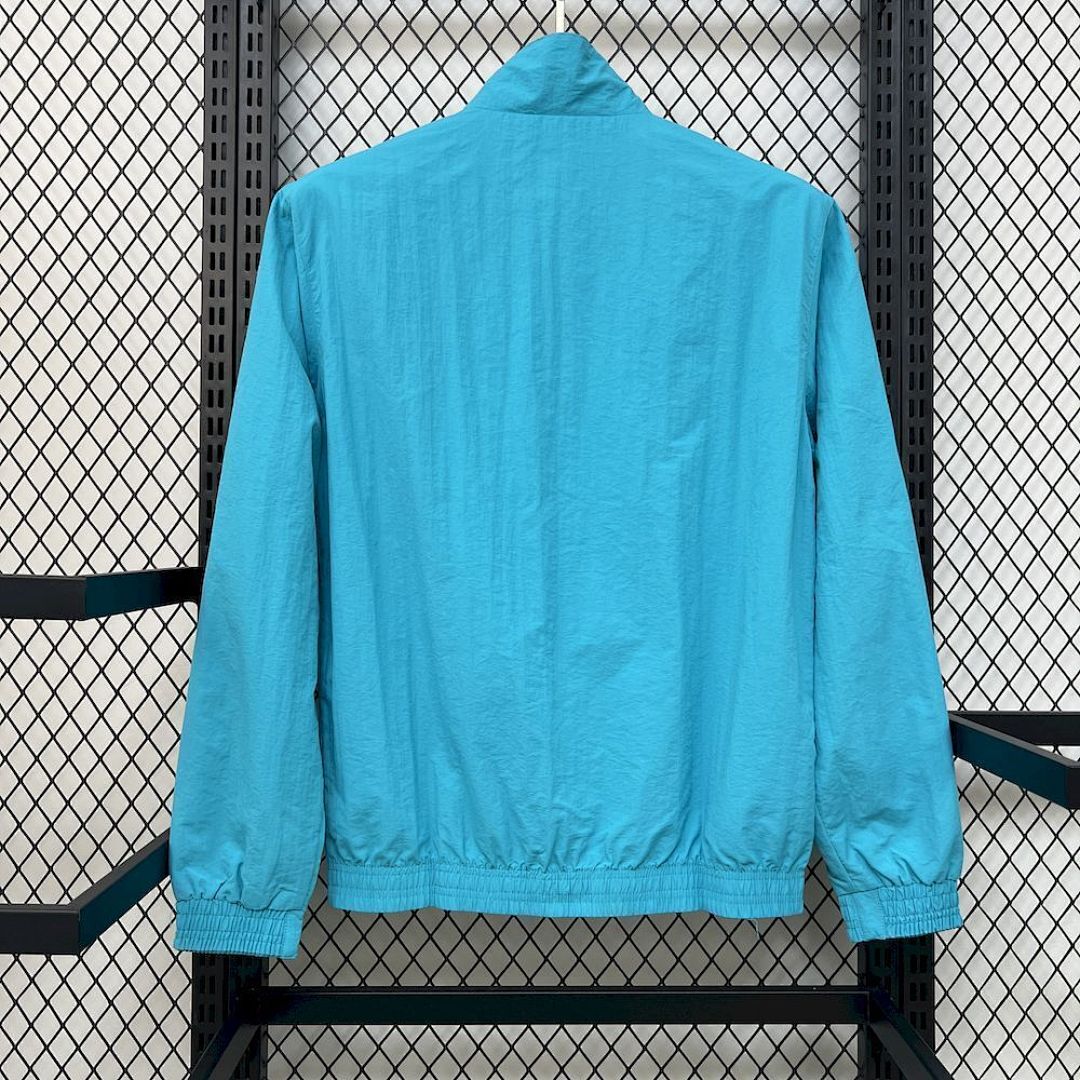 Barcelona 2025/2026 Green&Blue Reversible Windbreaker Jacket
