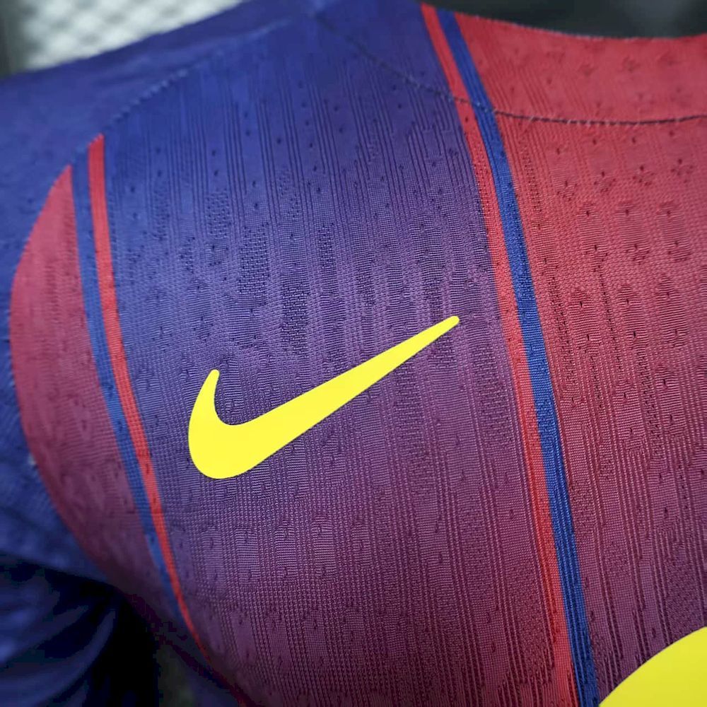 Barcelona 2025/2026 Home Long Sleeve Jersey