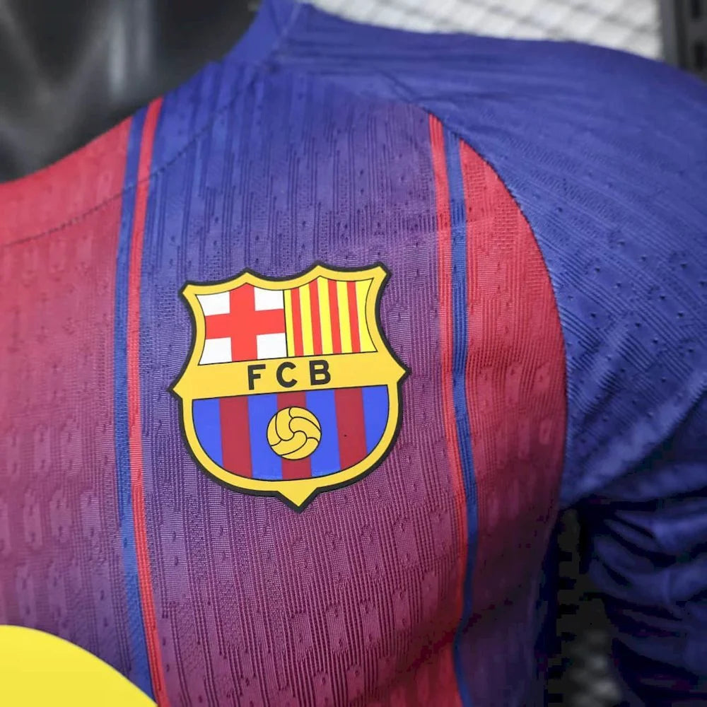 Barcelona 2025/2026 Home Long Sleeve Jersey