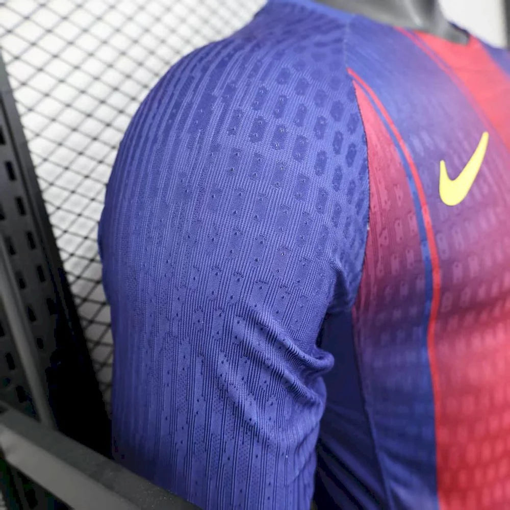 Barcelona 2025/2026 Home Long Sleeve Jersey