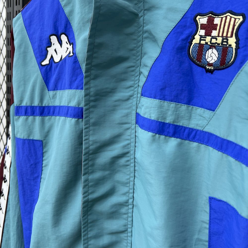 Barcelona 2025/2026 OG Style Green Windbreaker Jacket