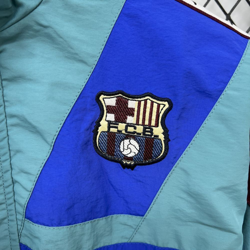 Barcelona 2025/2026 OG Style Green Windbreaker Jacket