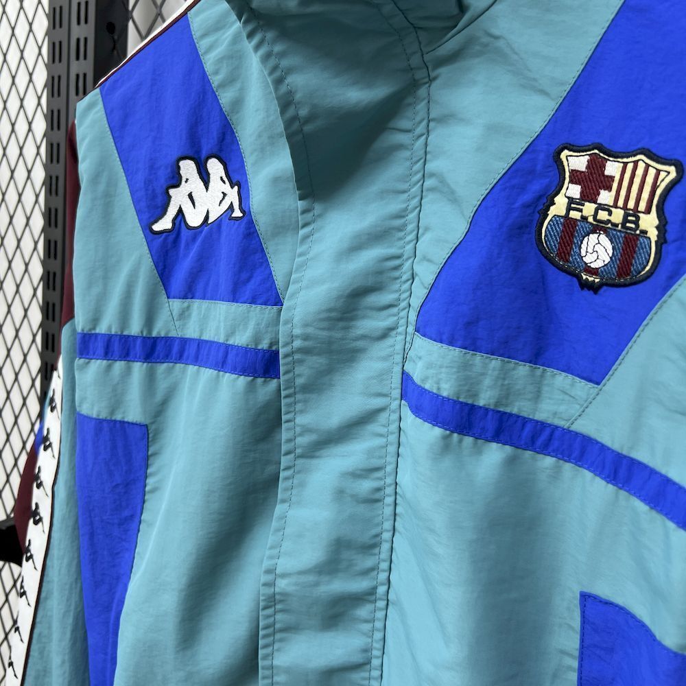 Barcelona 2025/2026 OG Style Green Windbreaker Jacket