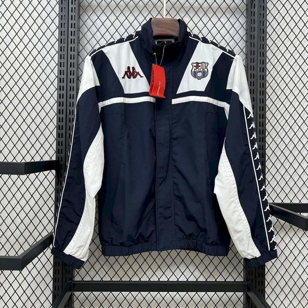 Barcelona 2025/2026 OG Style Navy Windbreaker Jacket