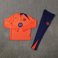 Barcelona 2025/2026 Orange and Blue Tracksuit