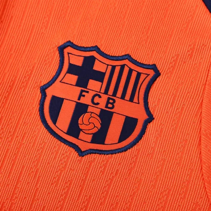Barcelona 2025/2026 Orange and Blue Tracksuit