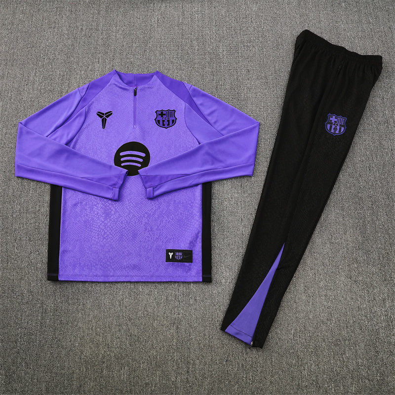 Barcelona 2025/2026 Purple and Black Tracksuit