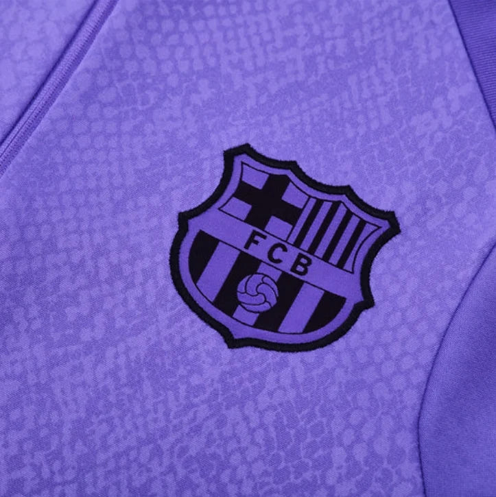 Barcelona 2025/2026 Purple and Black Tracksuit