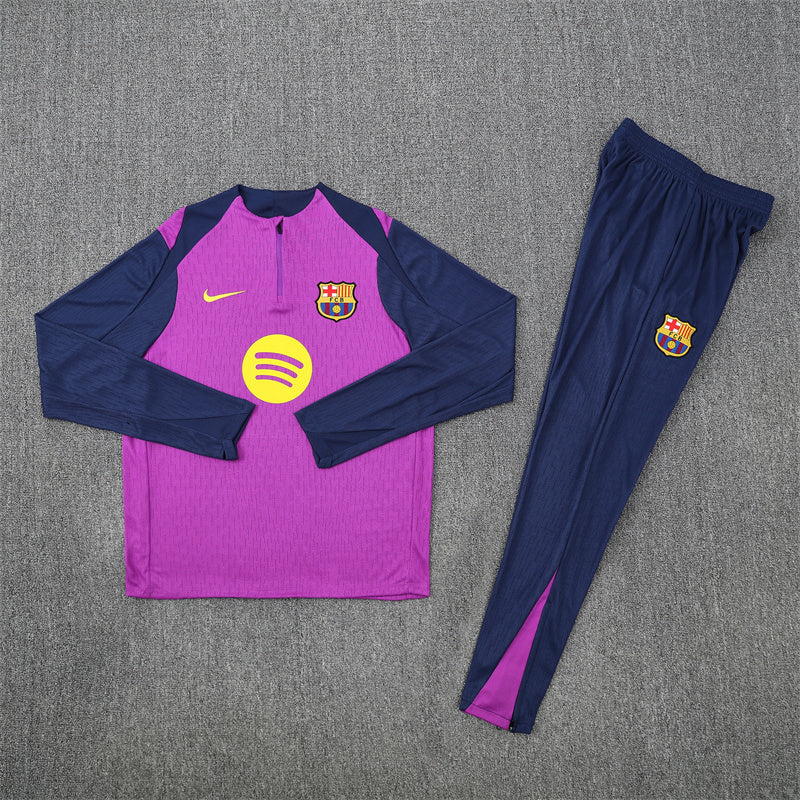 Barcelona 2025/2026 Purple and Blue Tracksuit