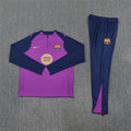 Barcelona 2025/2026 Purple and Blue Tracksuit