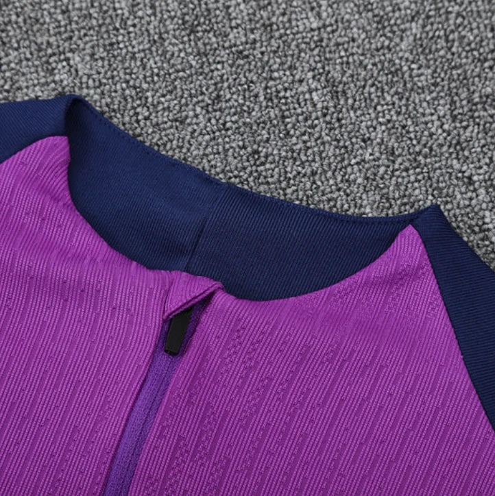 Barcelona 2025/2026 Purple and Blue Tracksuit