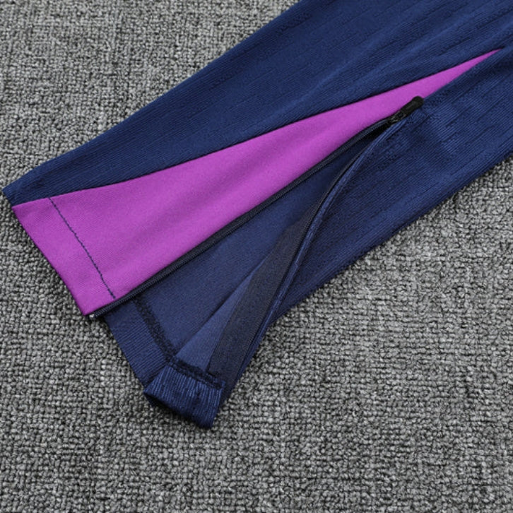 Barcelona 2025/2026 Purple and Blue Tracksuit