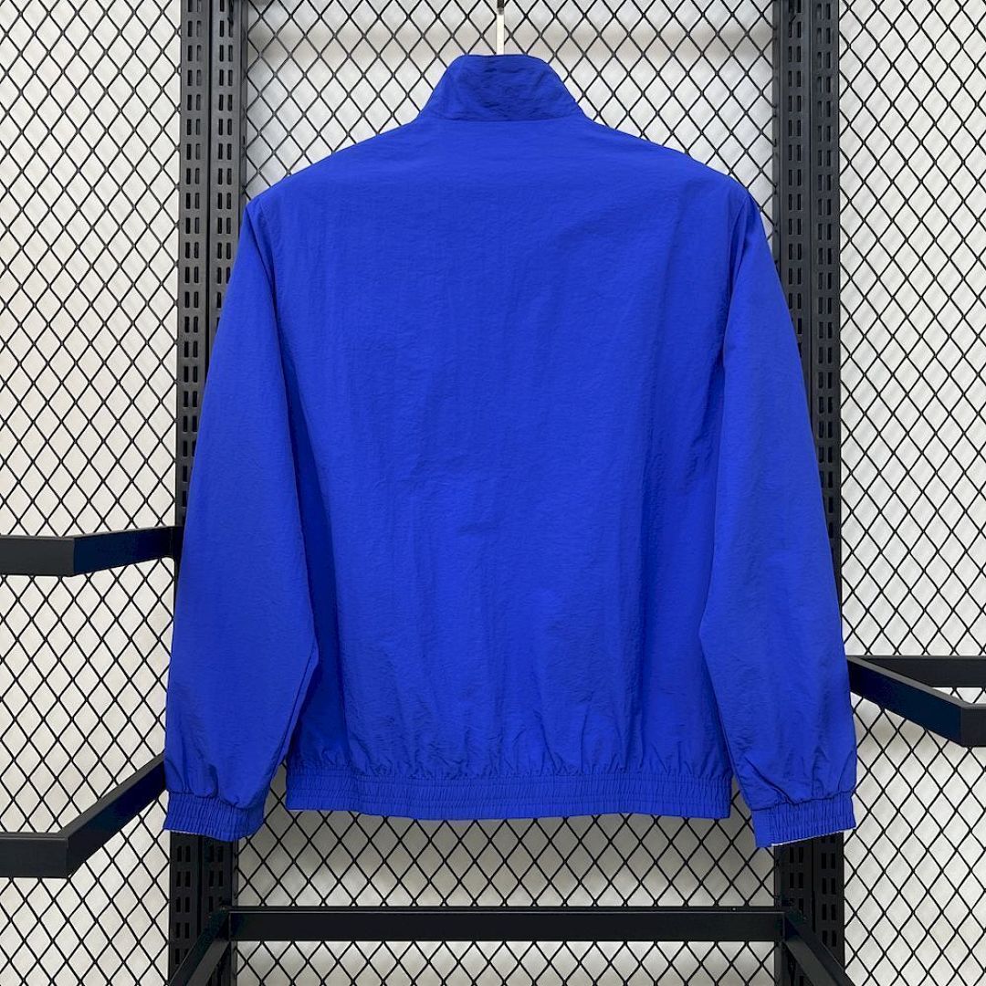Barcelona 2025/2026 White & Blue Reversible Windbreaker Jacket