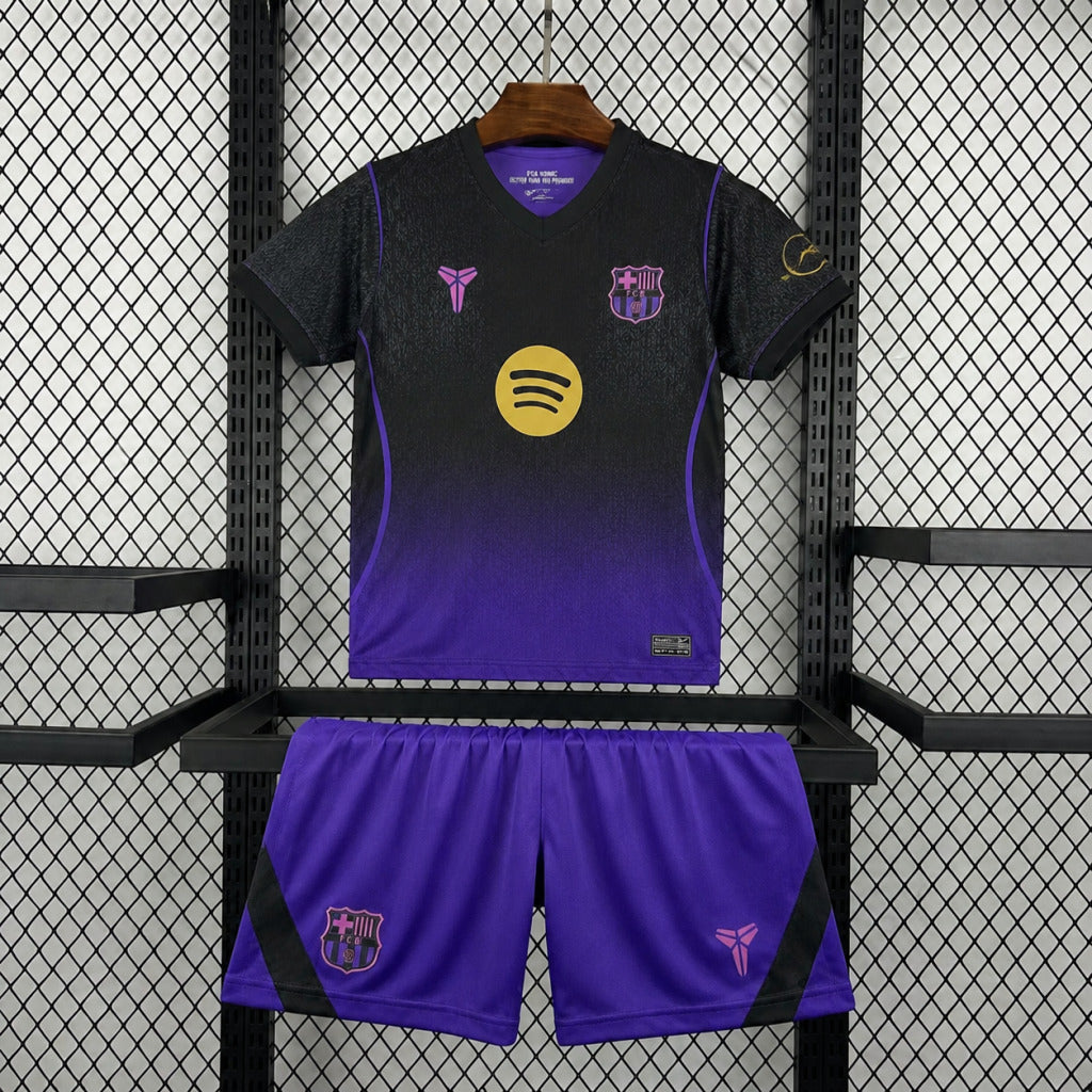 Barcelona 2026/2027 Away Kids Kit Football Set