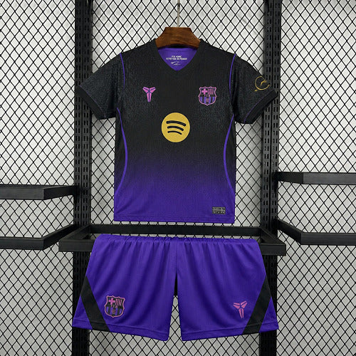Barcelona 2026/2027 Away Kids Kit Football Set