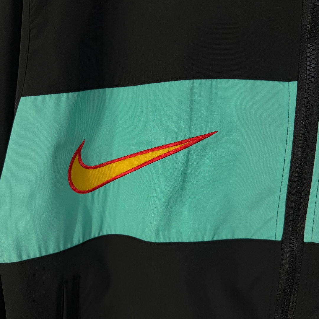 Barcelona 2026/2027 Black Retro Windbreaker Jacket