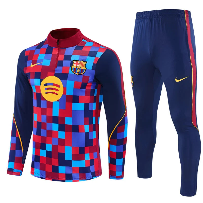 Barcelona 2026/2027 Blue x Red Tracksuit