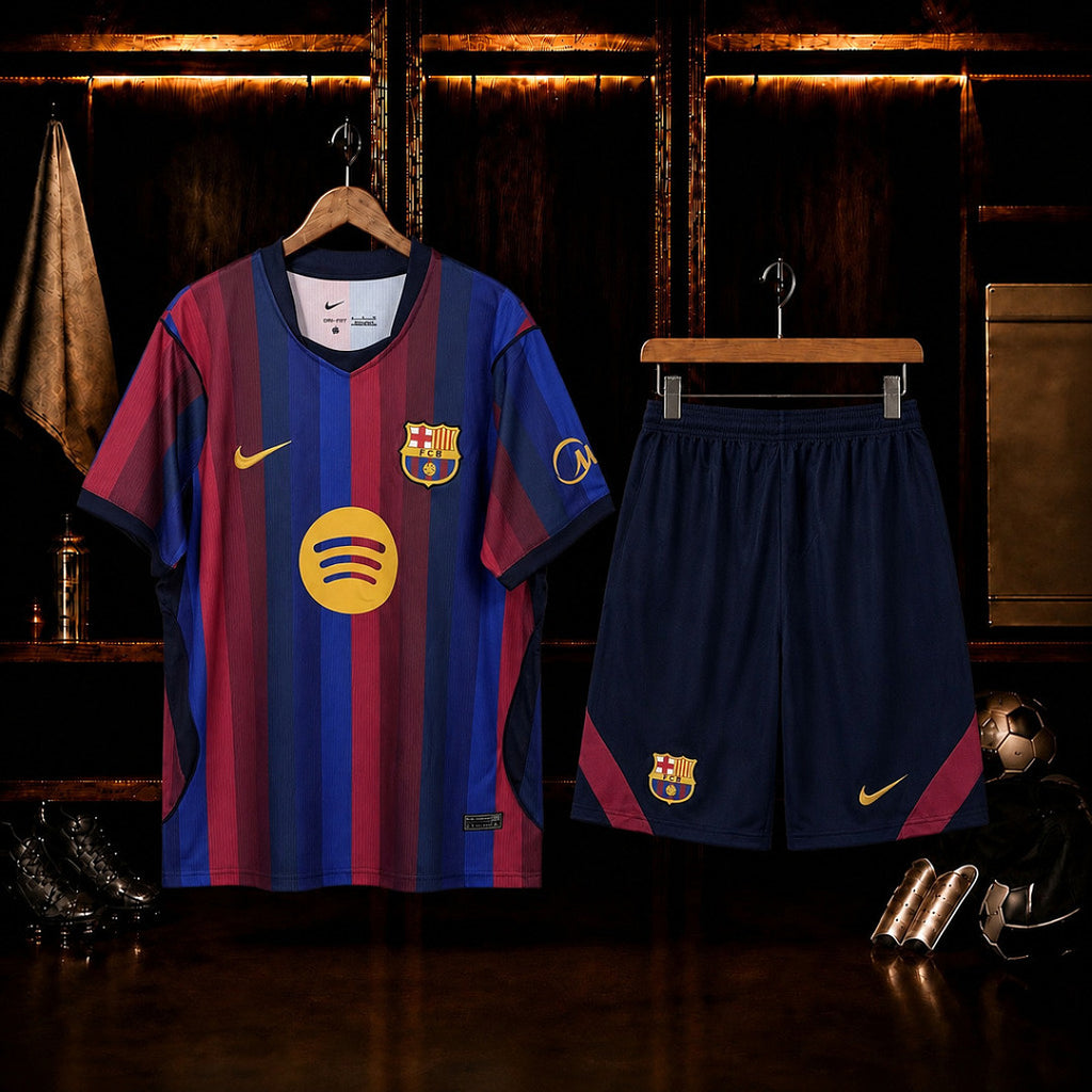 Barcelona 2026/2027 Home Jersey Kids Size