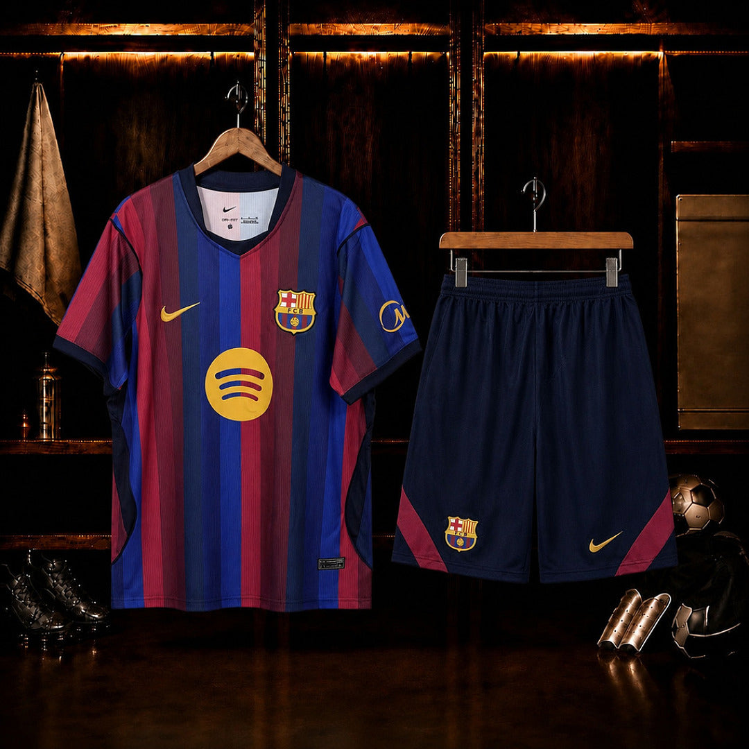 Barcelona 2026/2027 Home Jersey Kids Size