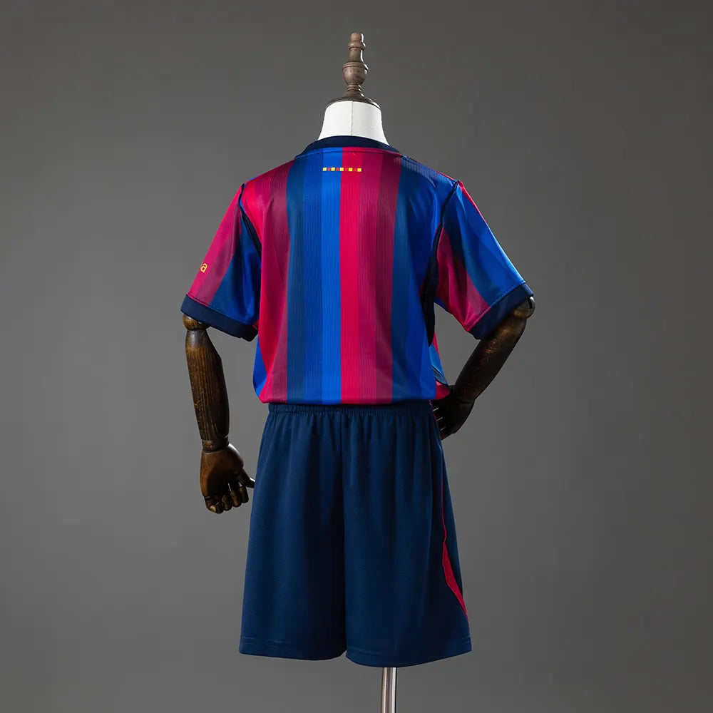 Barcelona 2026/2027 Home Jersey Kids Size