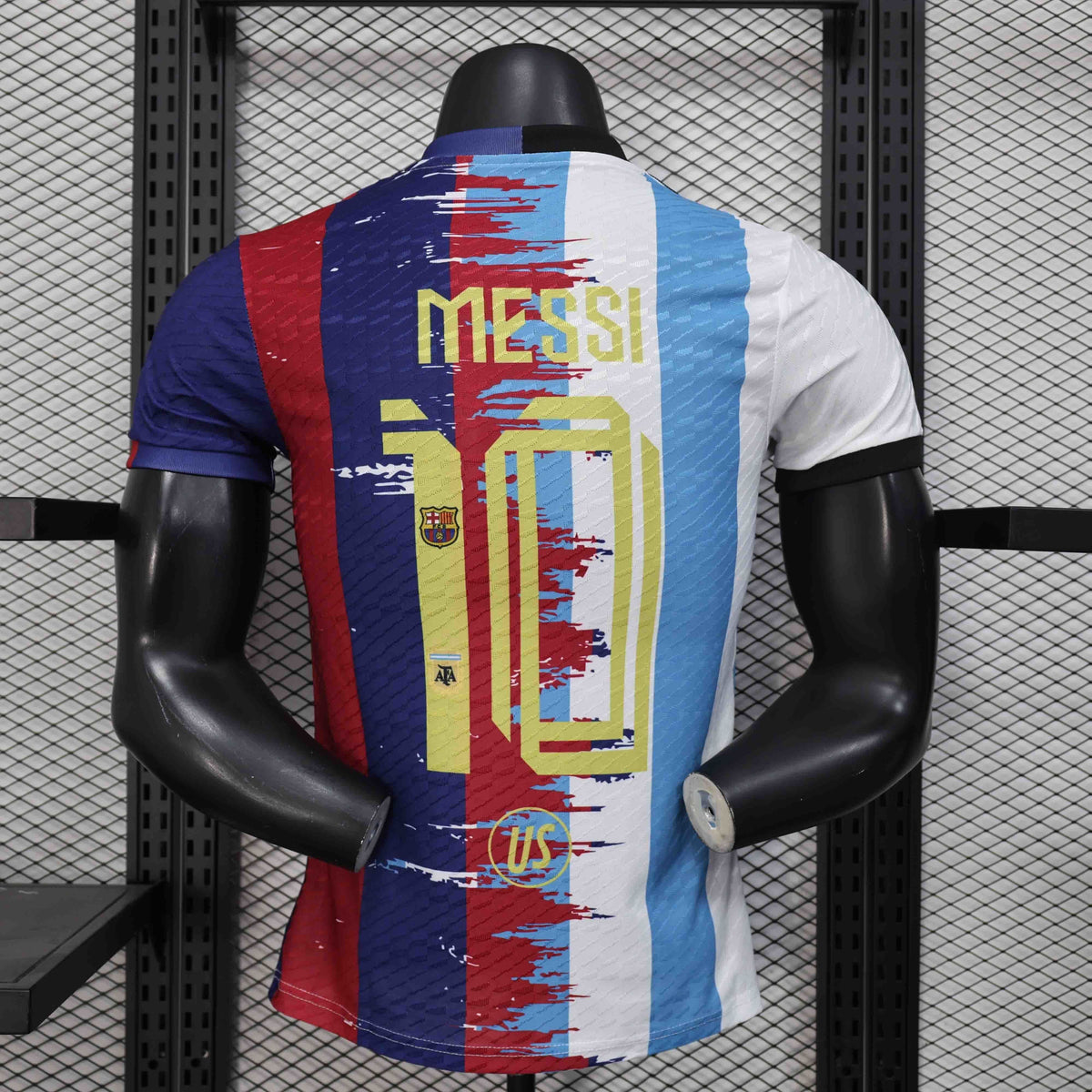 Barcelona Argentina Messi 10 Limited Jersey